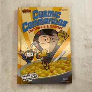 Cosmic Commandos Children's Book by Christopher Eliopoulos - Yellow Cover